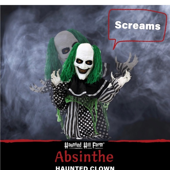 Animated Talking Groundbreaker Clown Prop Touch Activated Lights/sounds 23.6in - Picture 6 of 7